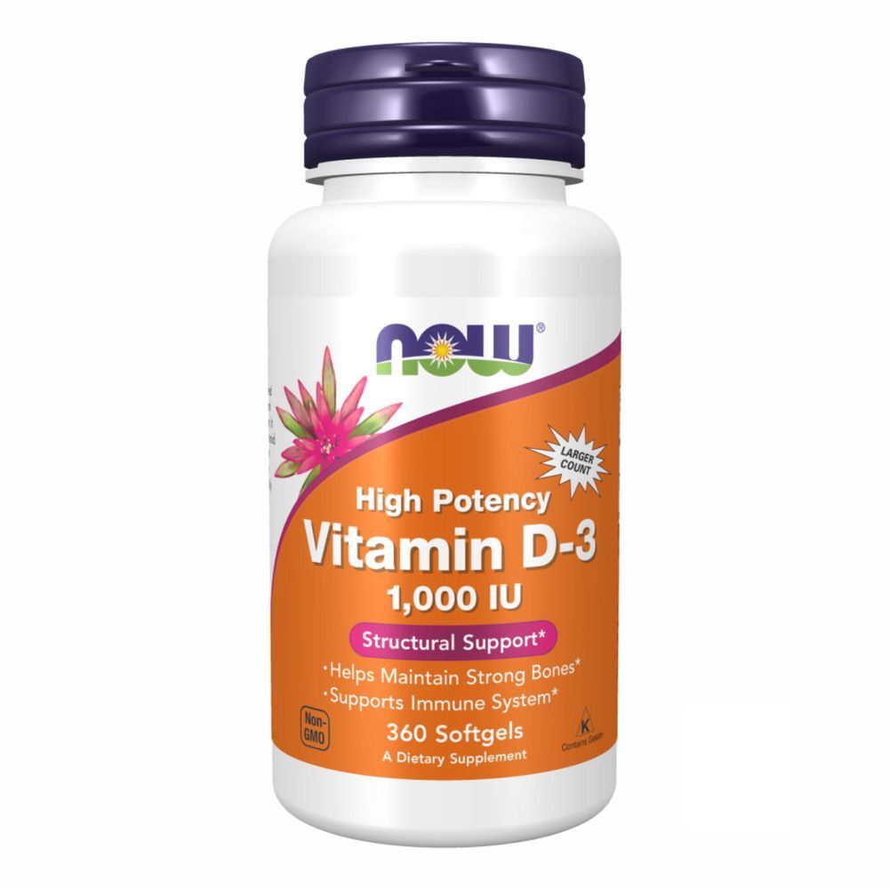 (12.02 Ожидание) VIT D-3 1000 IU - 360 sgels