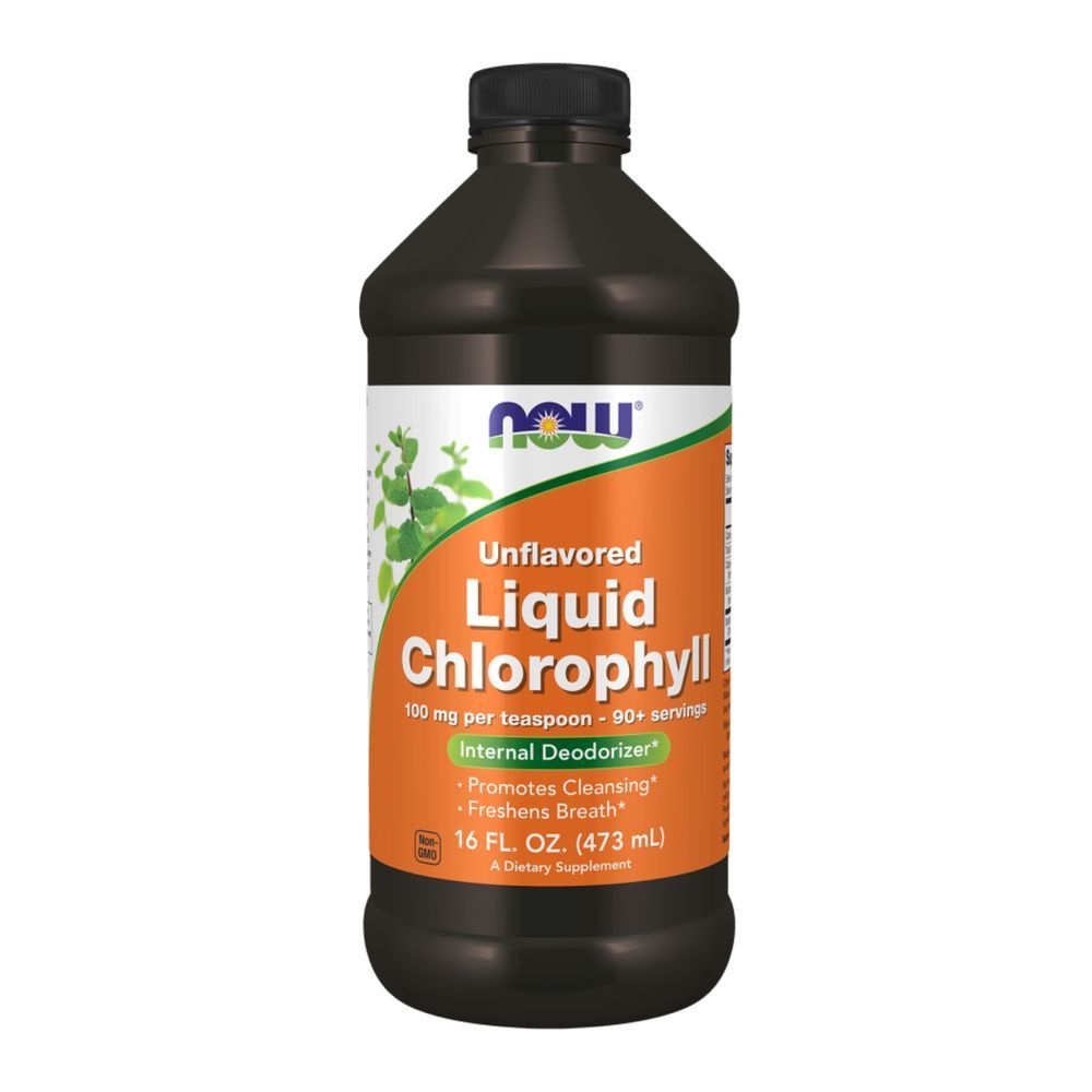 Liquid Chlorophyll - 473ml Unflavored (Повреждена банка)