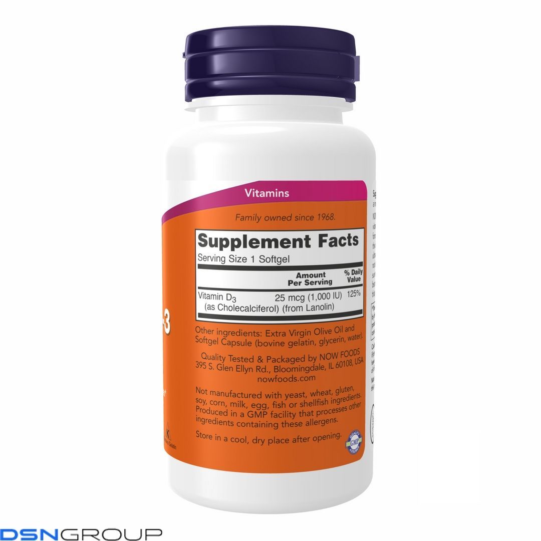 (12.02 Очікування) VIT D-3 1000 IU - 360 sgels