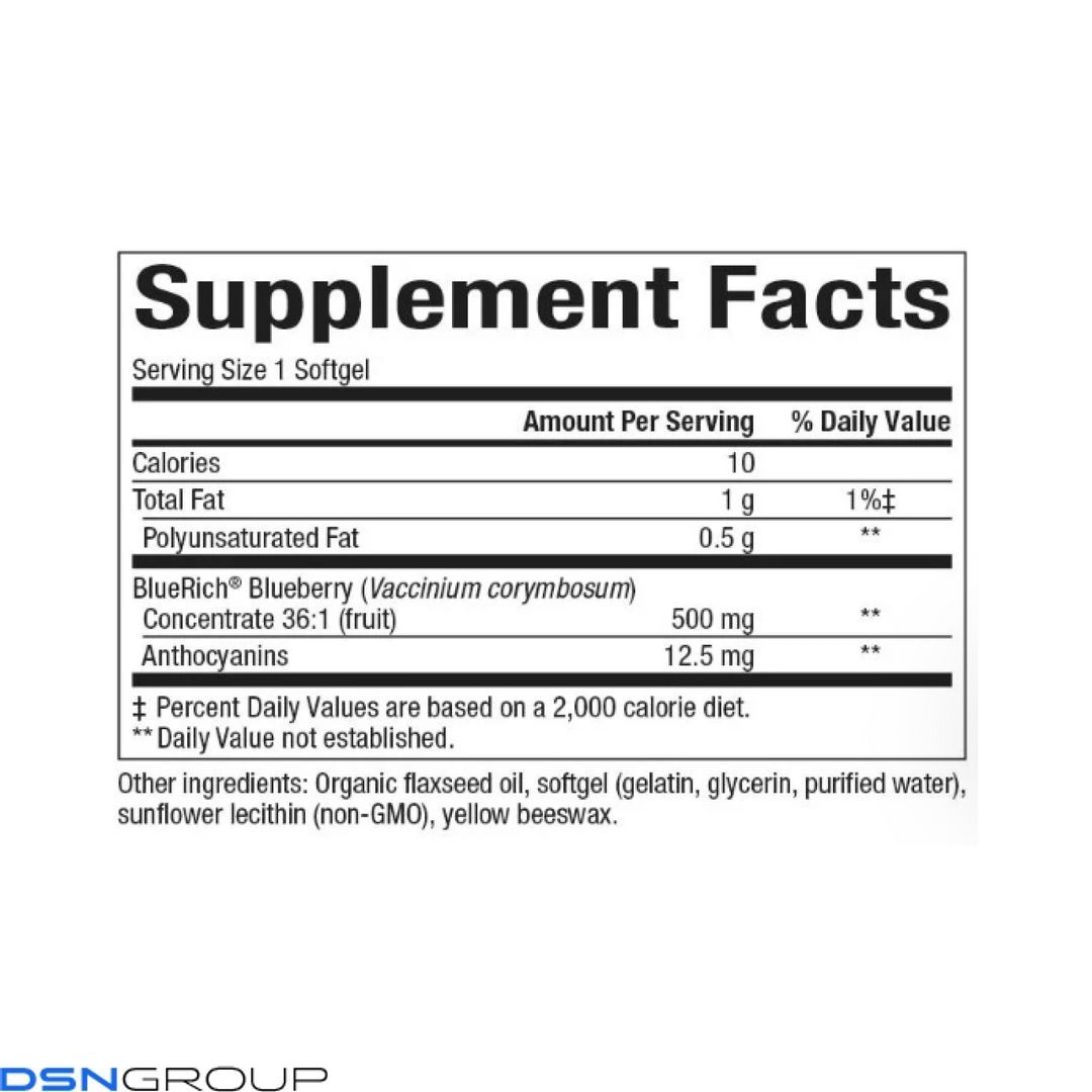 BlueRich 500mg - 90 softgels