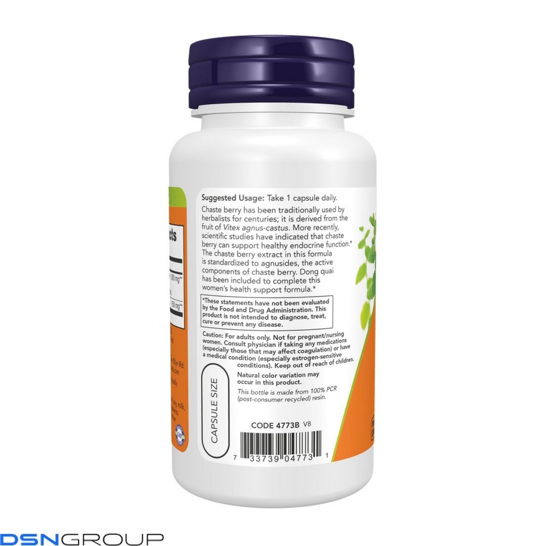 Chaste Berry Vitex Extract 300 mg - 90 vcaps