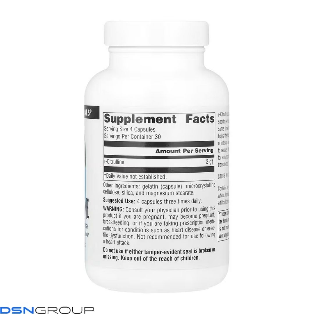 L-Citrulline 500 mg - 120 caps