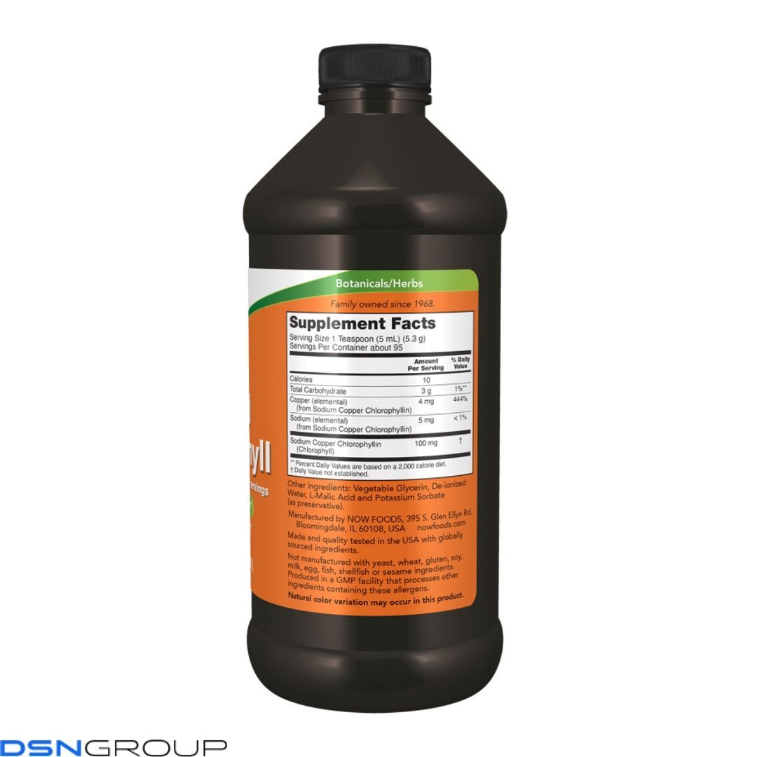 Liquid Chlorophyll - 473ml Unflavored (Пошкоджена банка)
