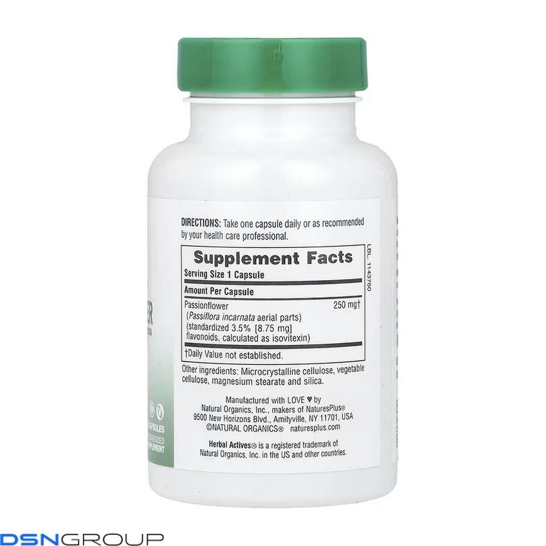 Passion Flower 250 mg - 60 vcaps