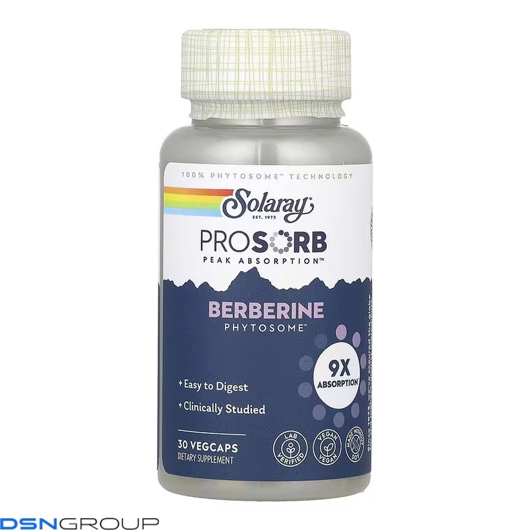 Prossorb Berberine 9x - 30 vcaps