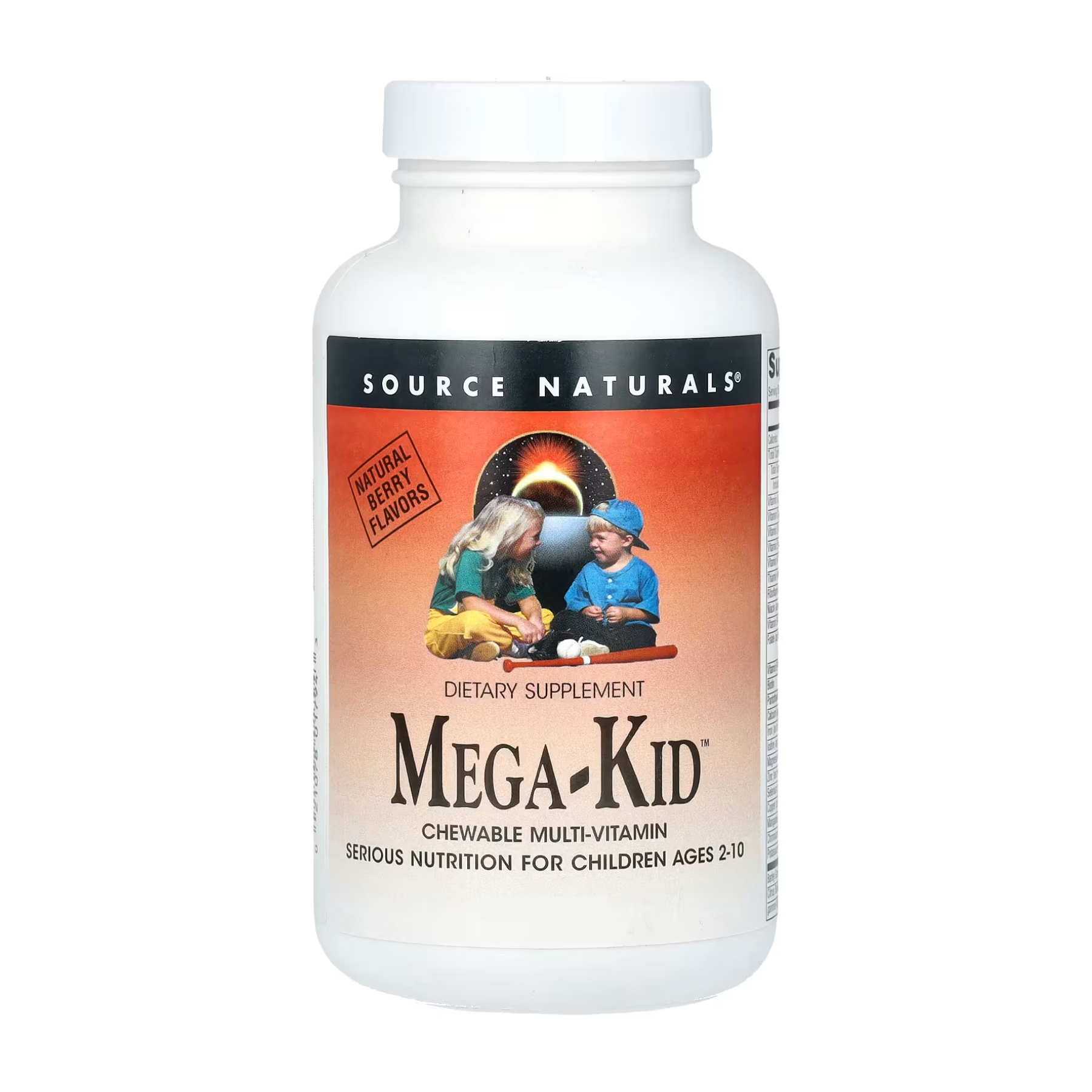 Mega-Kid™ жувальні вафлі для дітей, ягідний смак