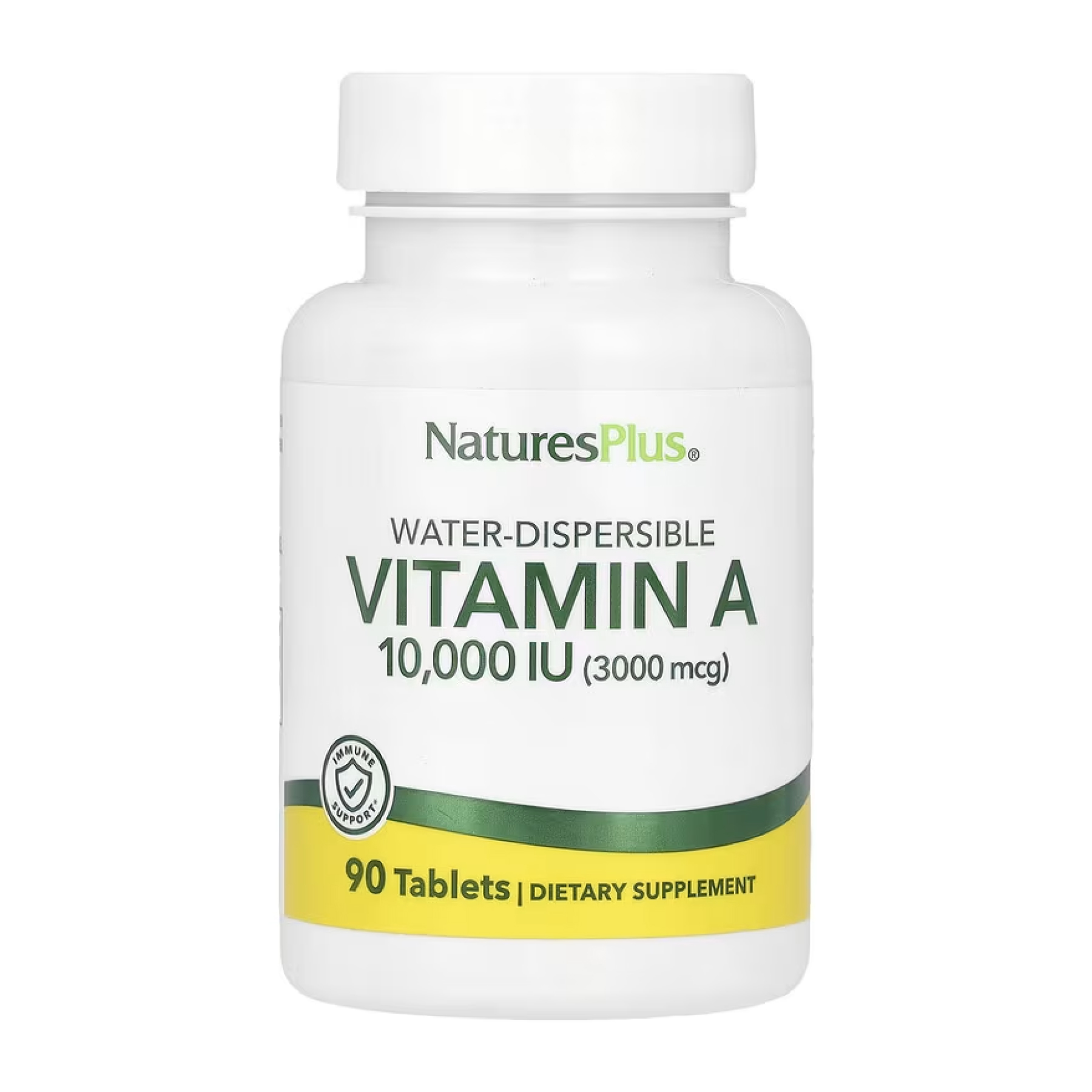 Вітамін A Nature’s Plus 10000 МО, 90 таблеток