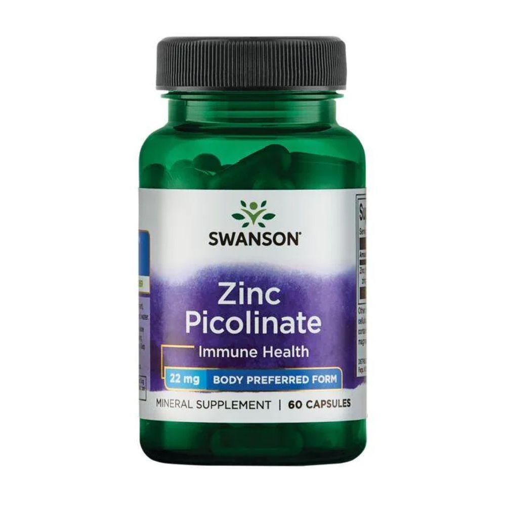 Zinc Picolinate 22 mg - 60 caps (Повреждена упаковка)