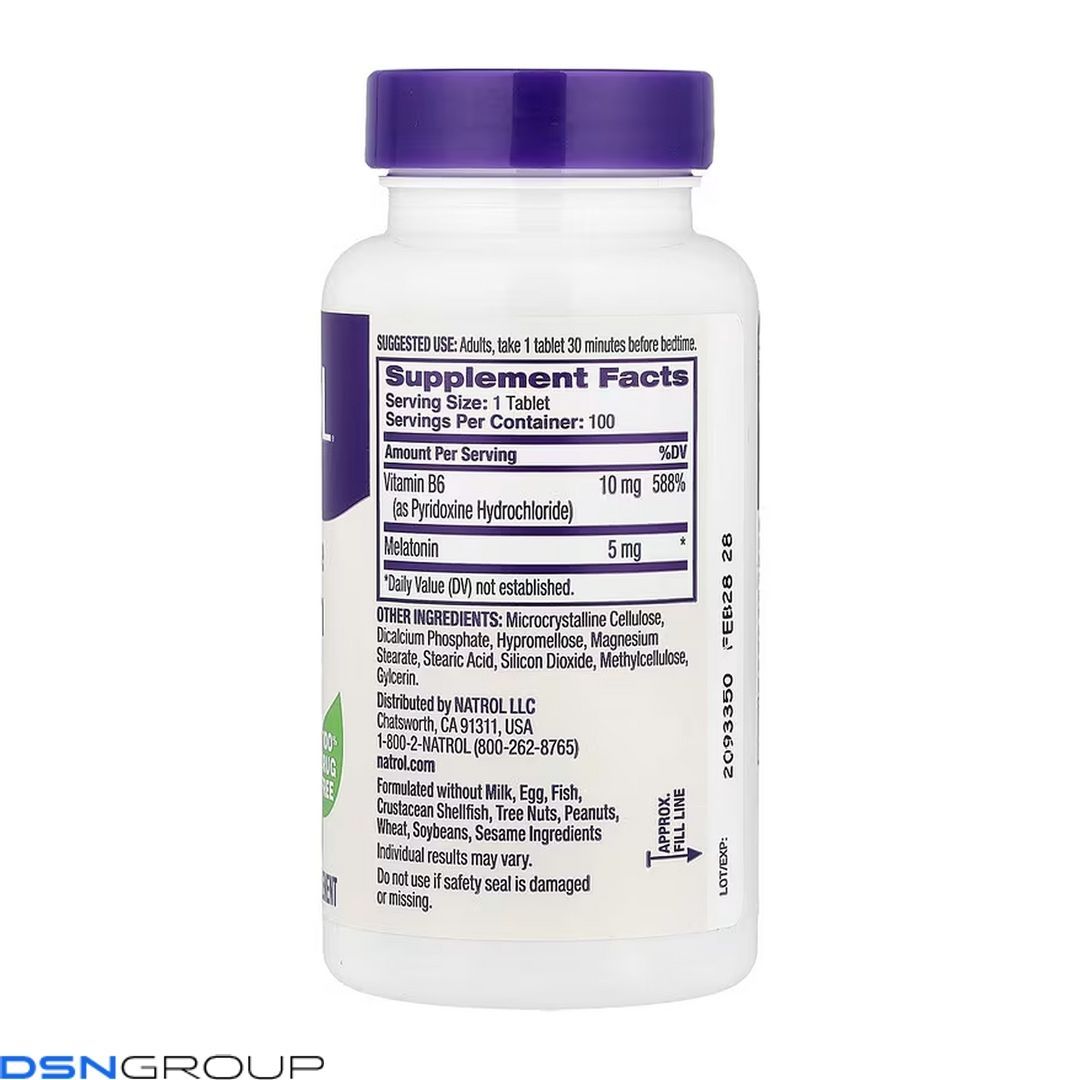 Melatonin 5mg - 100 tabs