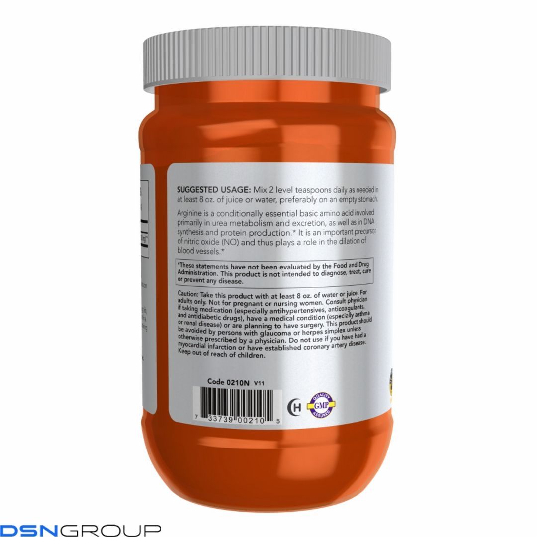 Arginine Powder Pure - 454g