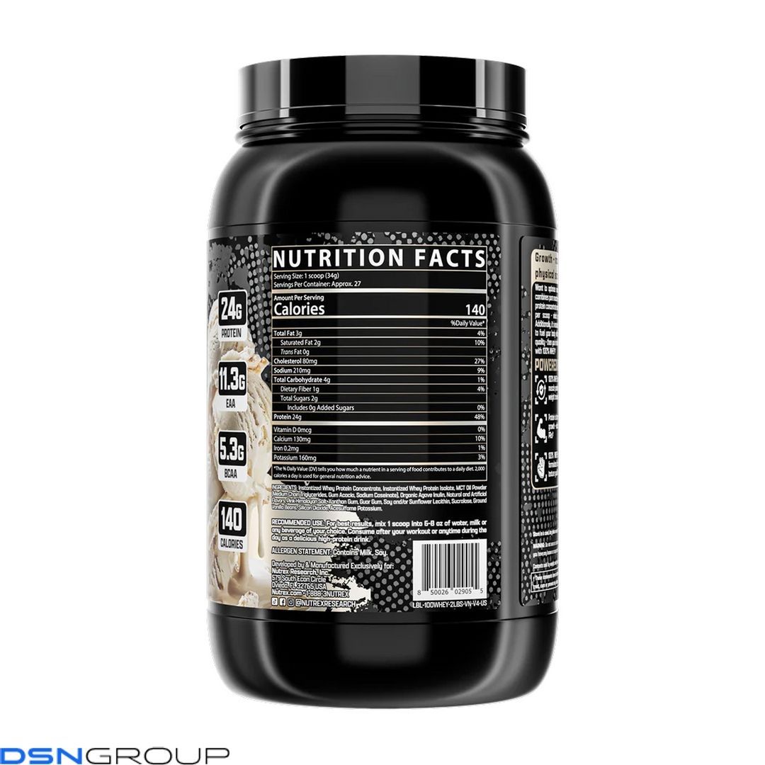 100% Whey Protein - 913g Vanilla