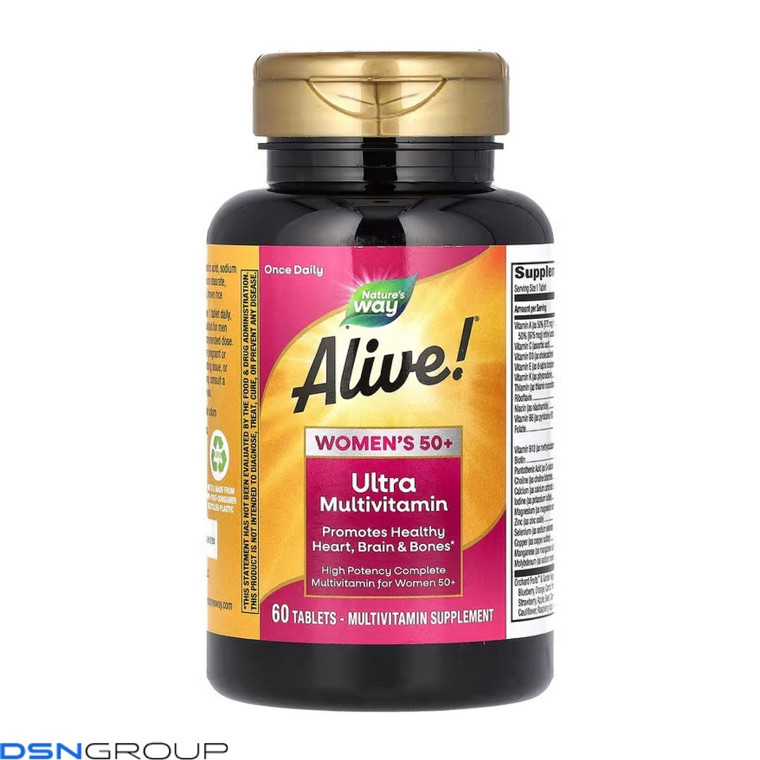 Once Daily Women 50+ Ultra Multivitamin- 60 tabs (Повреждена банка)