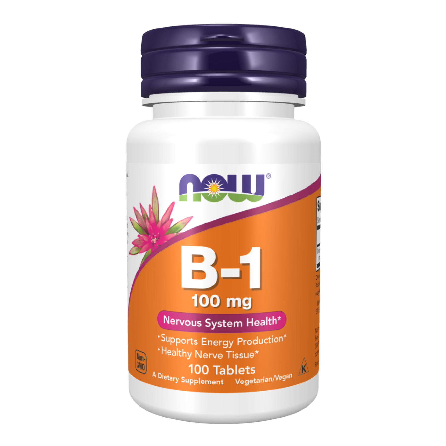 Вітамін B1 Now Foods 100 мг, 100 таблеток