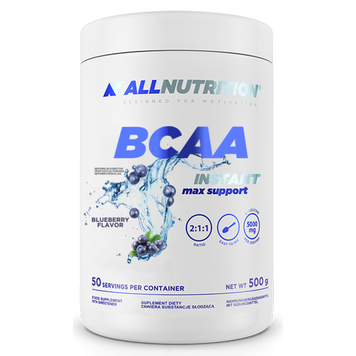 BCAA Max Support Instant - 500g Bllueberry (Повреждена банка)