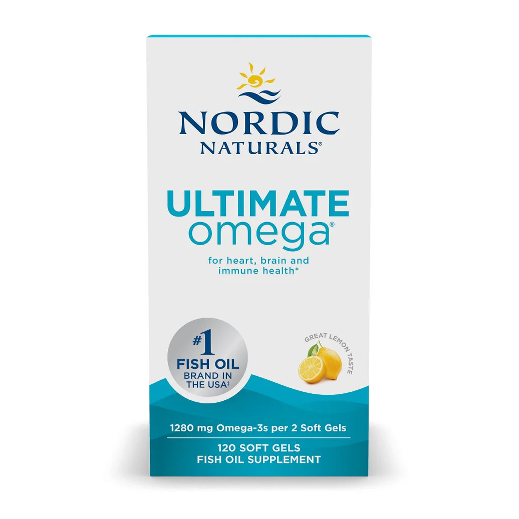 Nordic Naturals Ultimate Omega омега-3, 120 капсул