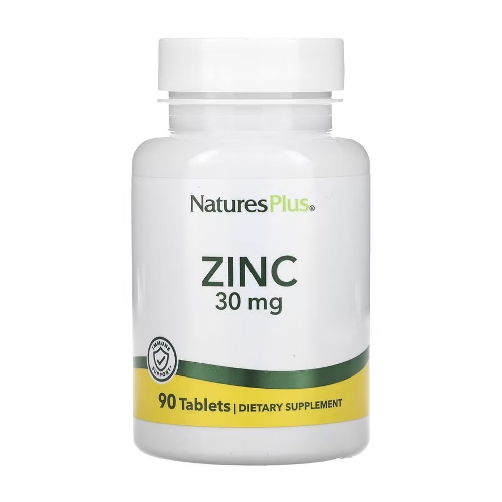 Zinc 30mg - 90 tabs (Повреждена банка)