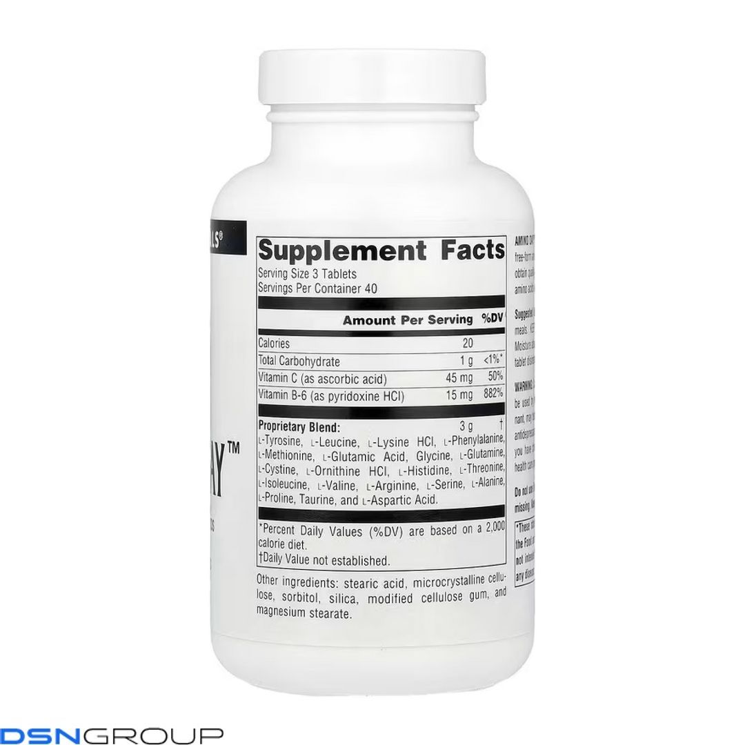 Amino Day&trade; 1000mg - 120 tabs