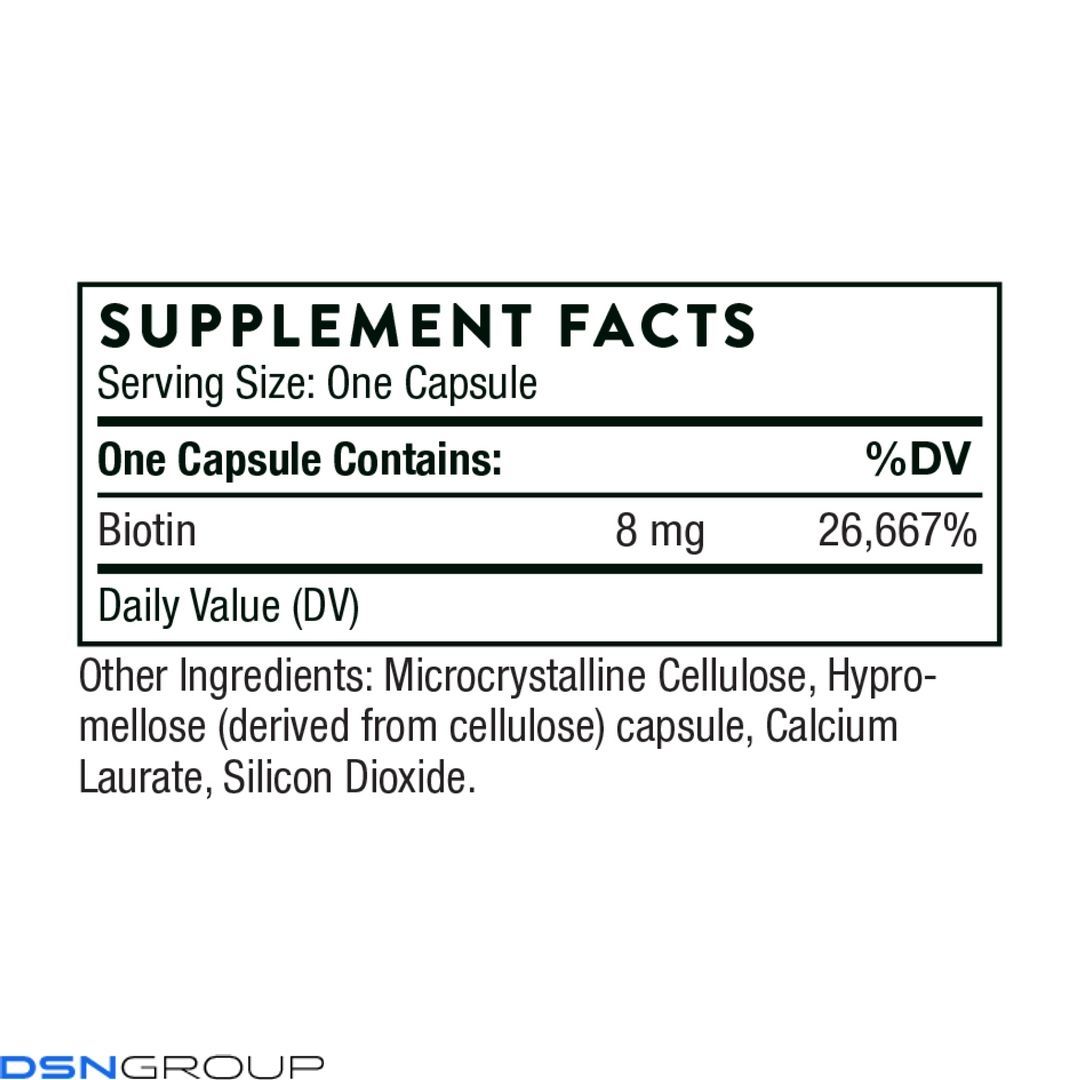 Biotin-8 - 60 caps