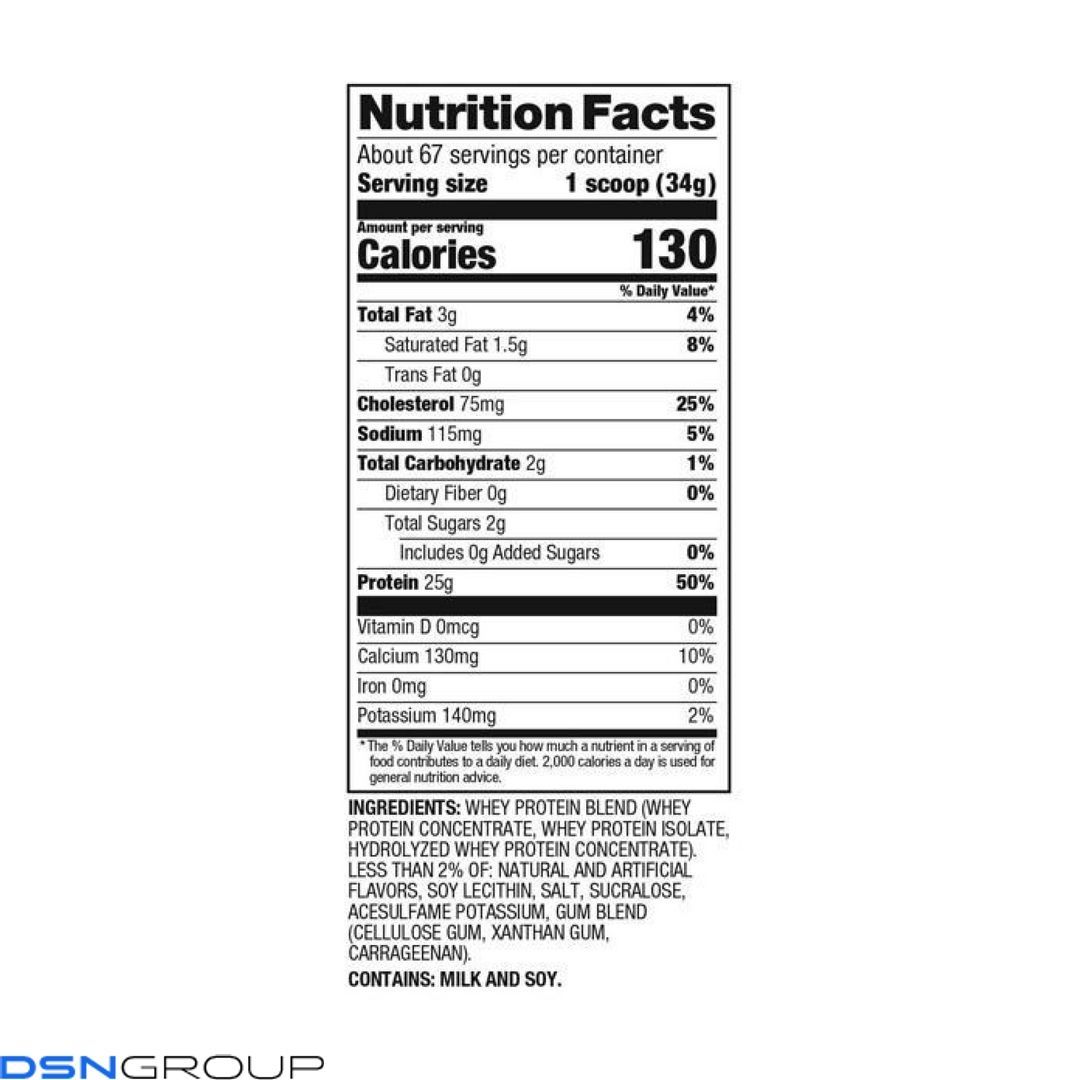 Elite 100% Whey - 2170g Strarwberry Blast