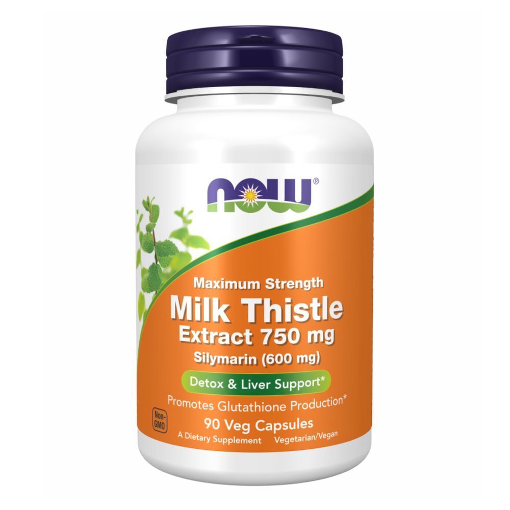 (12.02 Ожидание) Milk Thistle Extract 750mg Silymarin 600mg - 90 vcaps