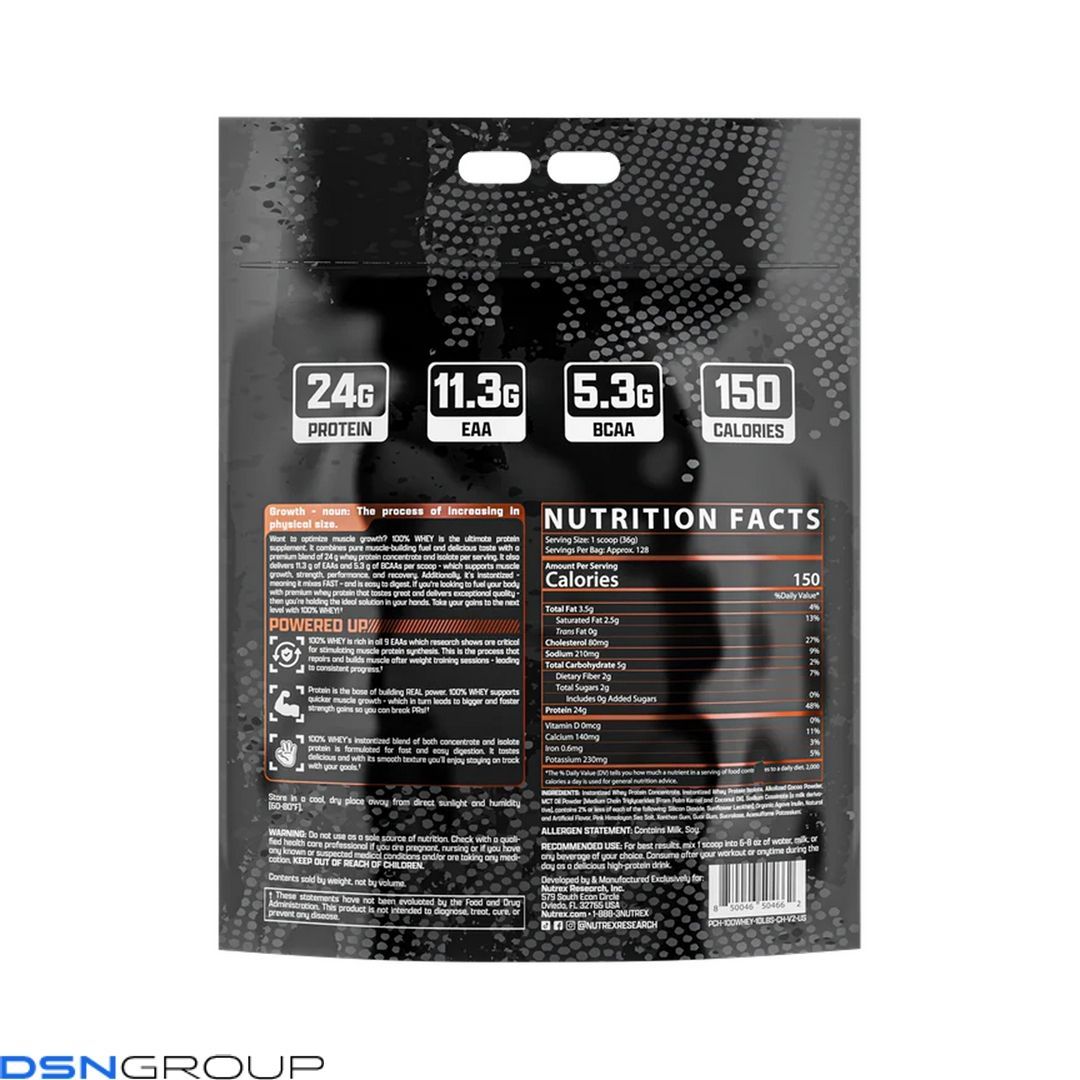 100% Whey - 4545g Chocolate