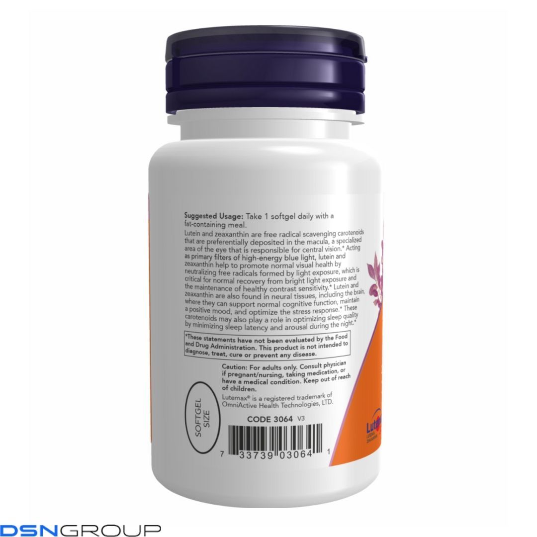 (12.02 Очікування) Lutein & Zeazanthin - 60 sgels