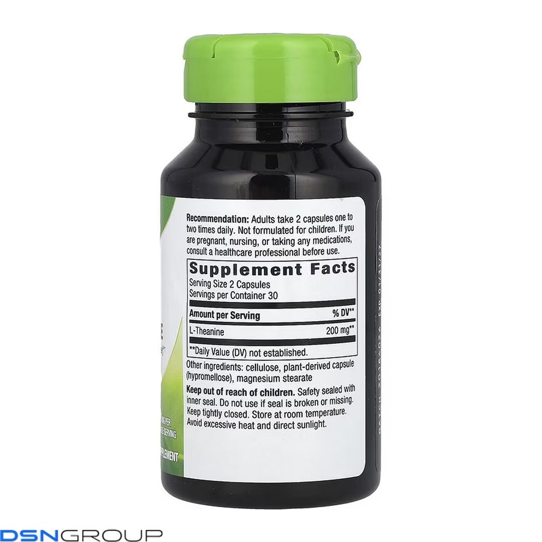 (20.02 Ожидание) L-Theanine - 60 vcaps