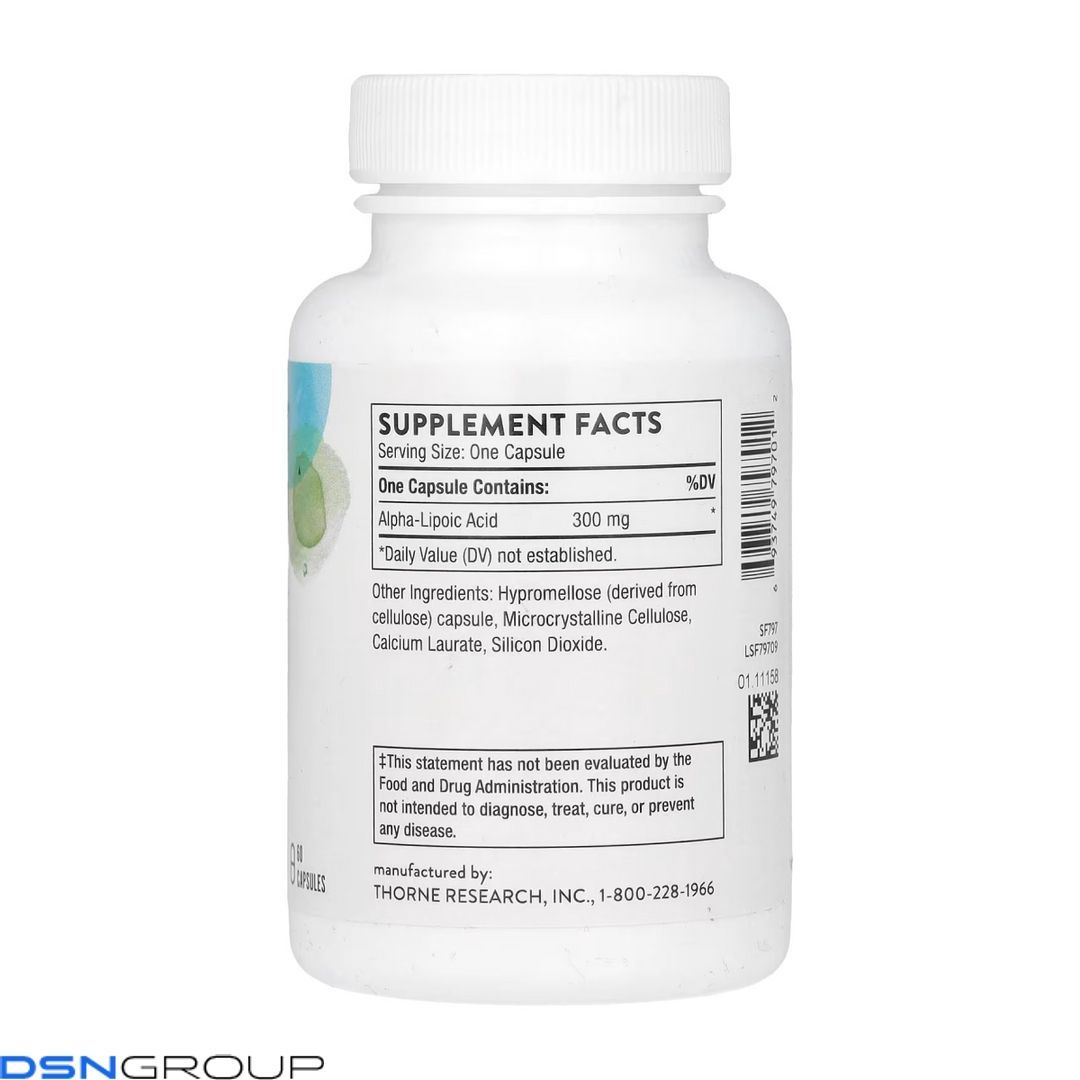 Alpha-Lipoic Acid - 60 caps