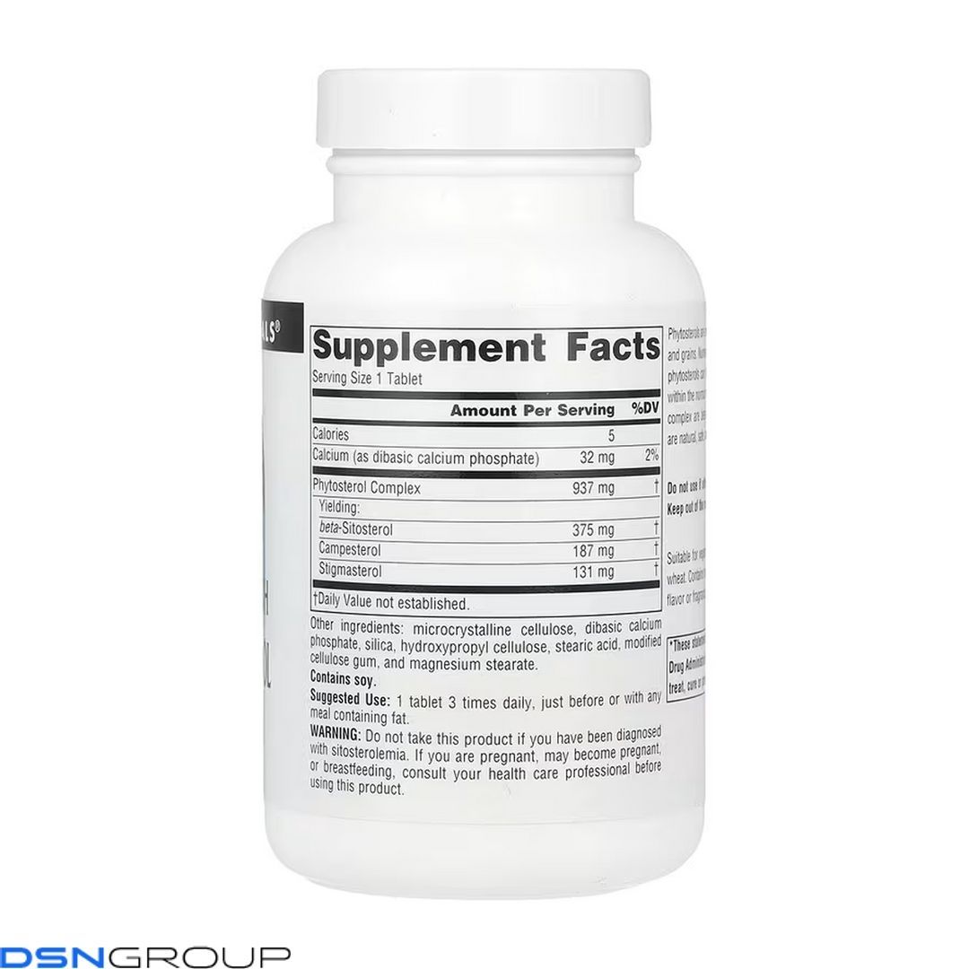 Beta Sitosterol Mega Strength 375 mg - 60 tabs