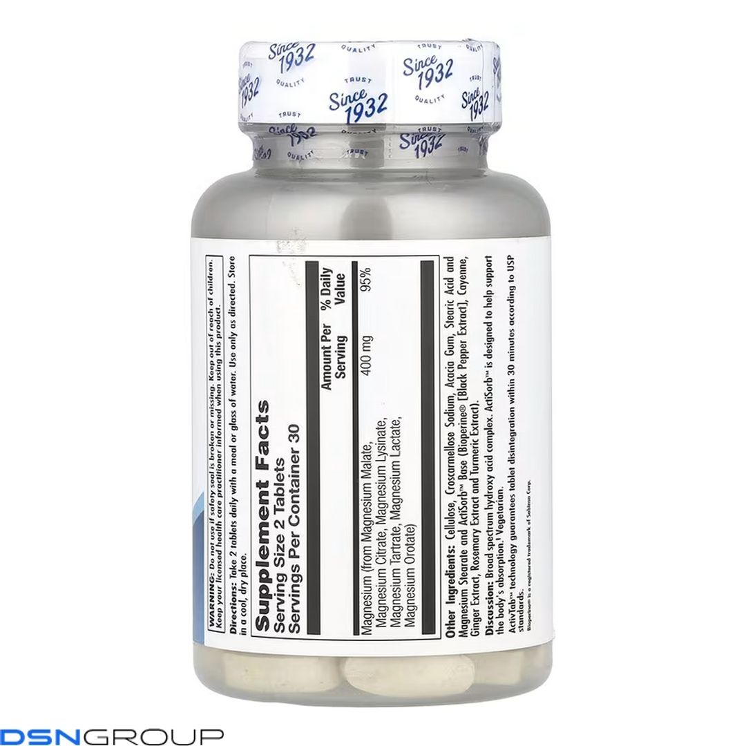 Magnesium Broad Spectrum - 60 tabs