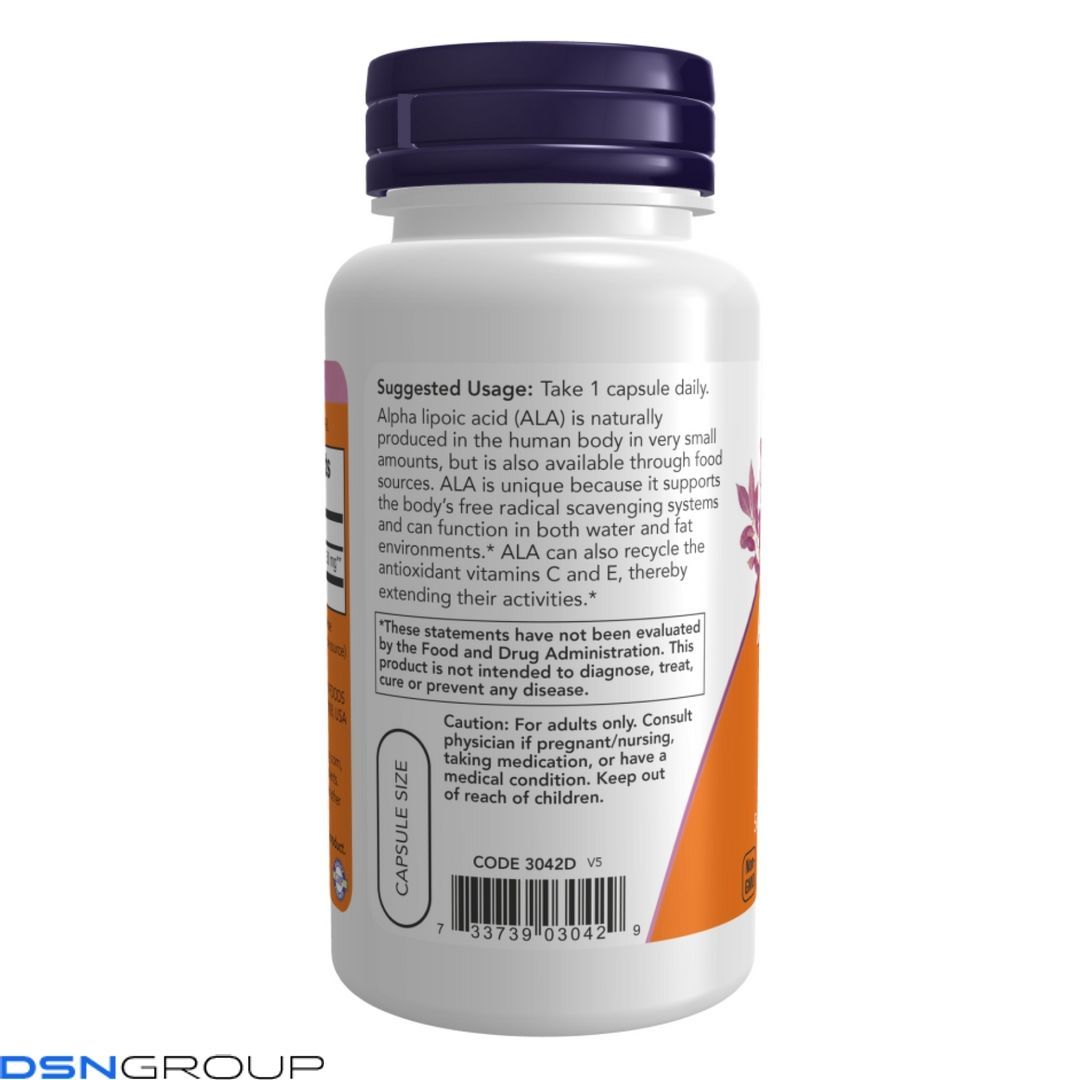 Alpha Lipoic Acid 250mg - 120 vcaps