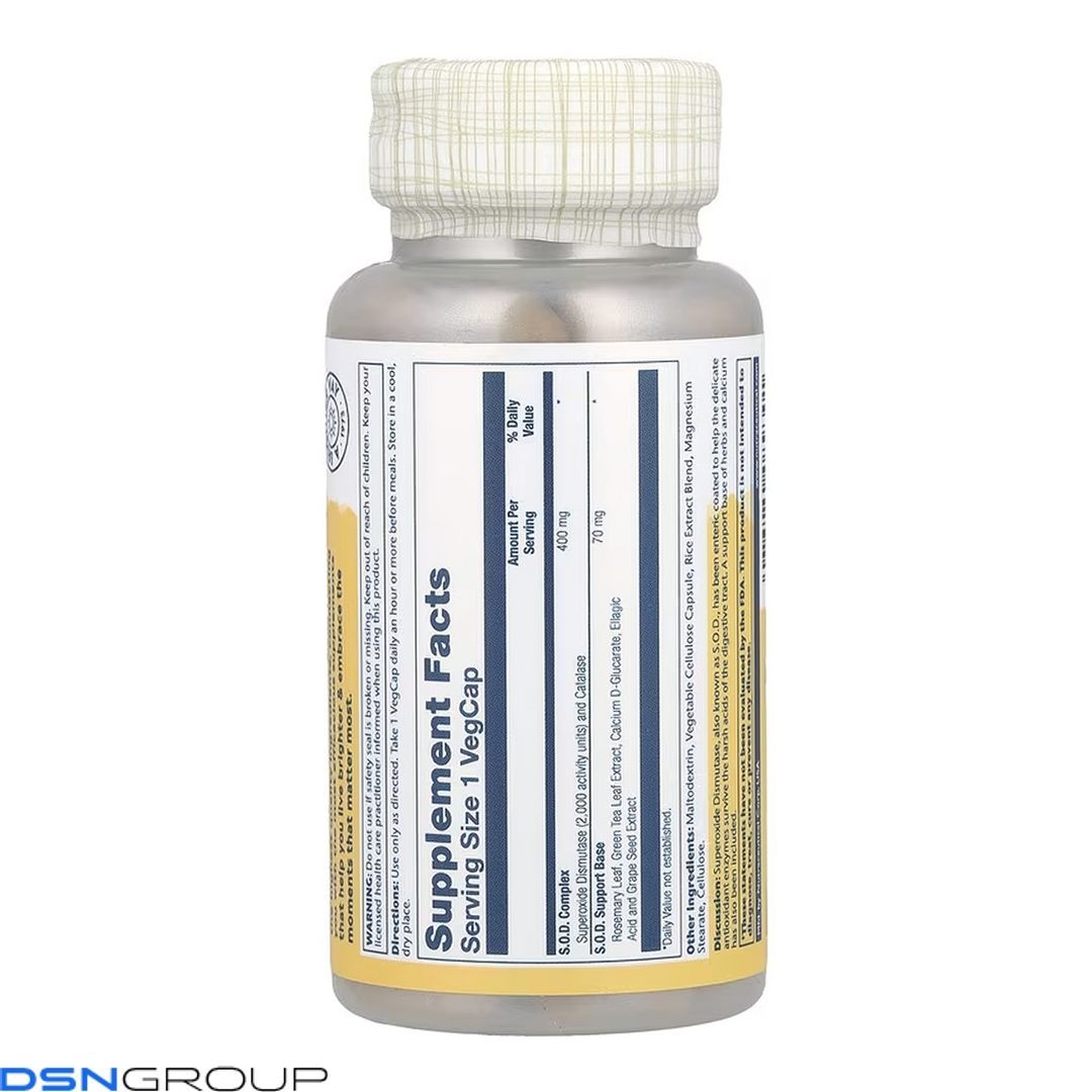 SOD 2000 Plus 400mg - 100 vcaps