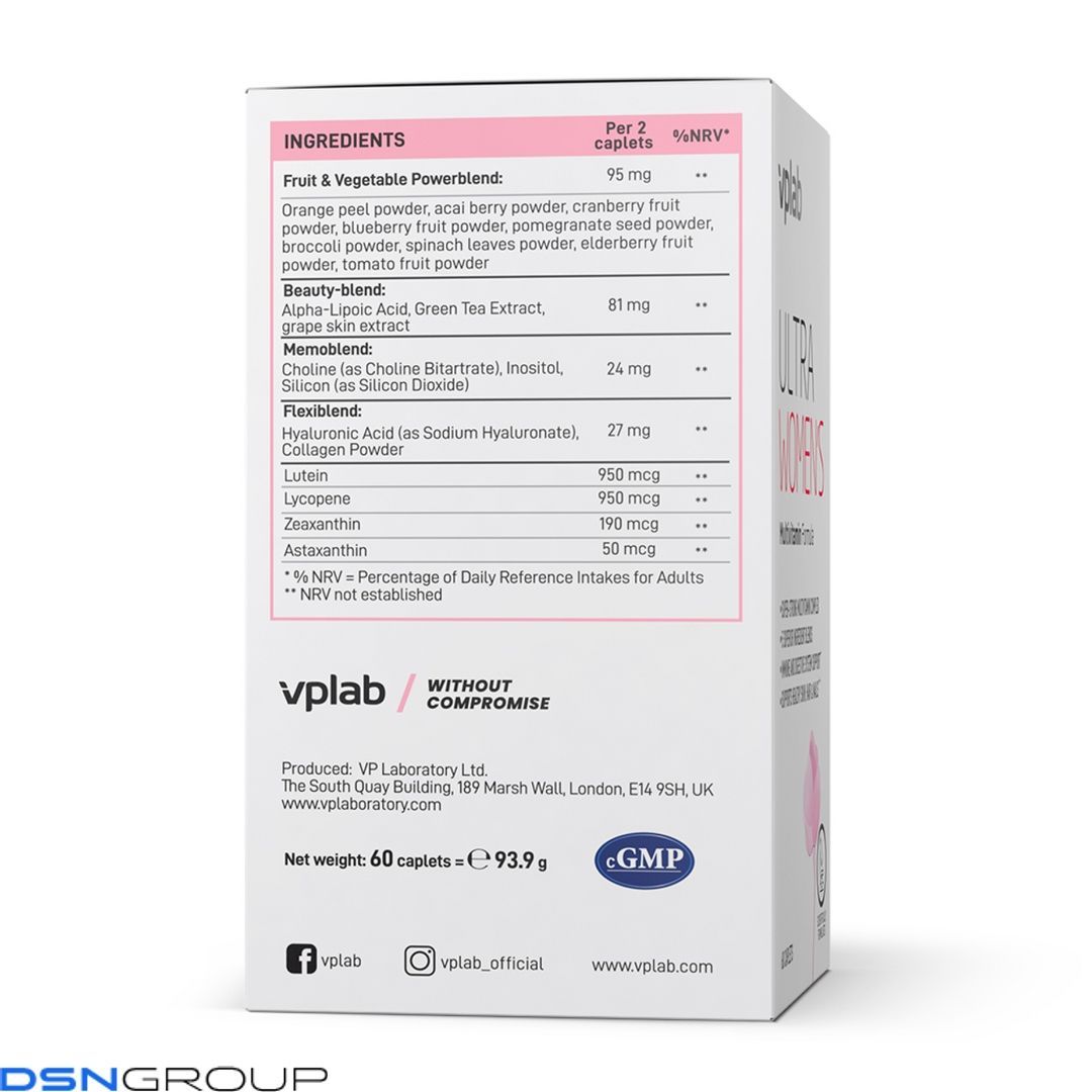 Ultra Women's Multivitamin Formula - 60caps