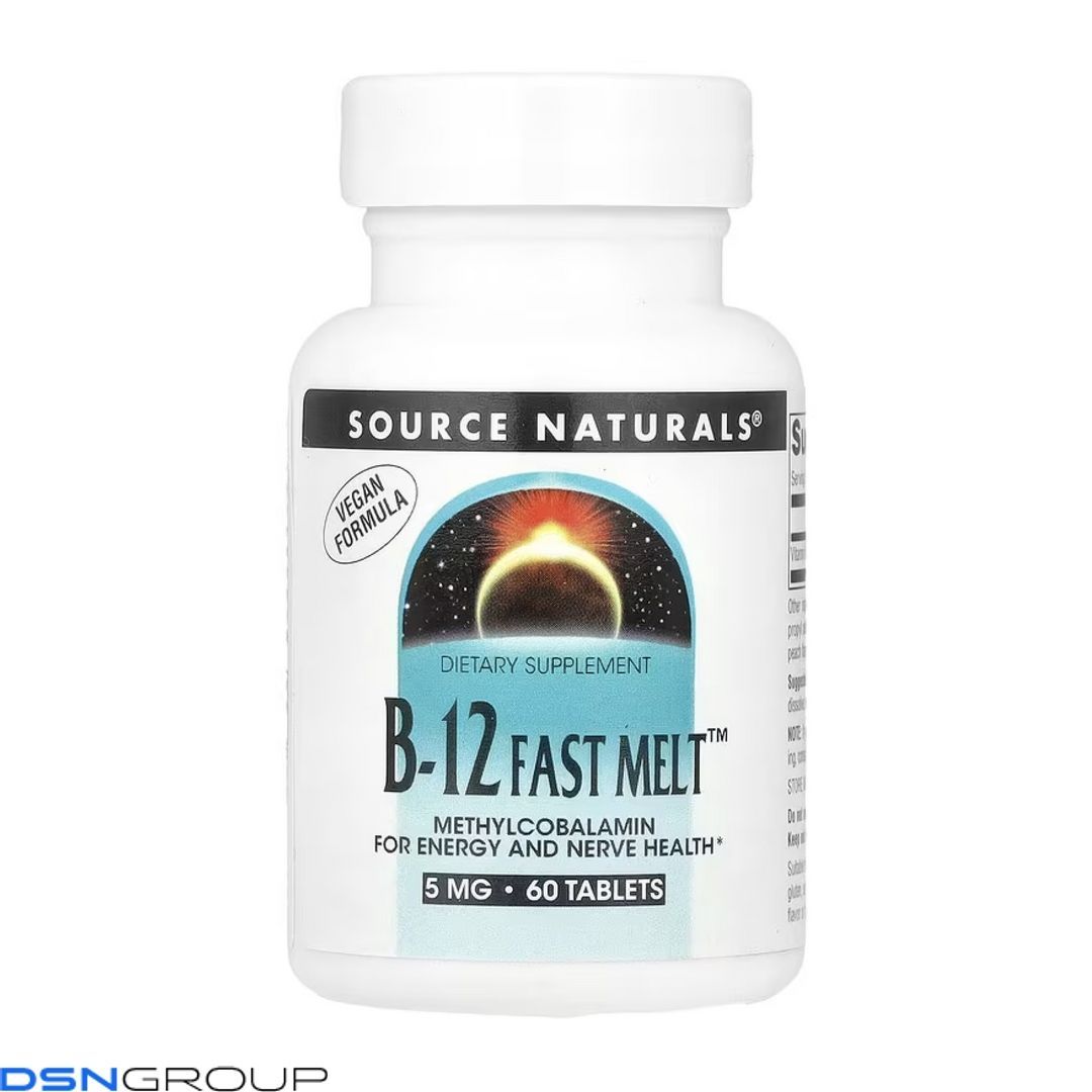 Vitamin B-12 5mg - 60 tabs 2023-10-5300 фото Vitamin B-12 5mg - 60 tabs