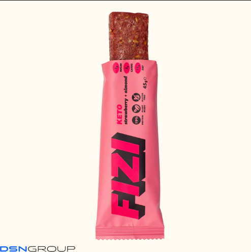 KETO Protein Bar - 10x45g Strawberry + Almond