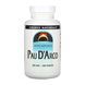 Pau D'Arco 500mg - 250 tabs (Повреждена этикетка)