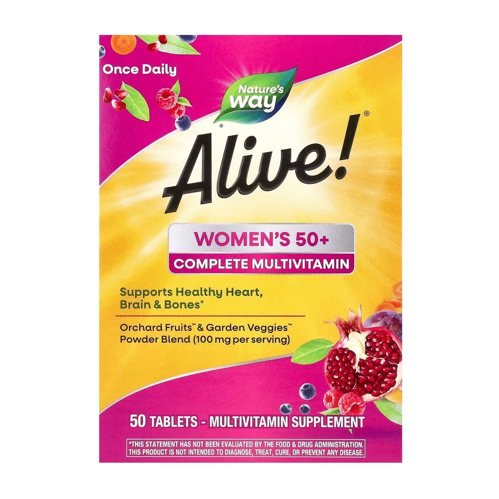 (20.02 Ожидание) Women's 50+ Complete Multivitamin - 50 tabs
