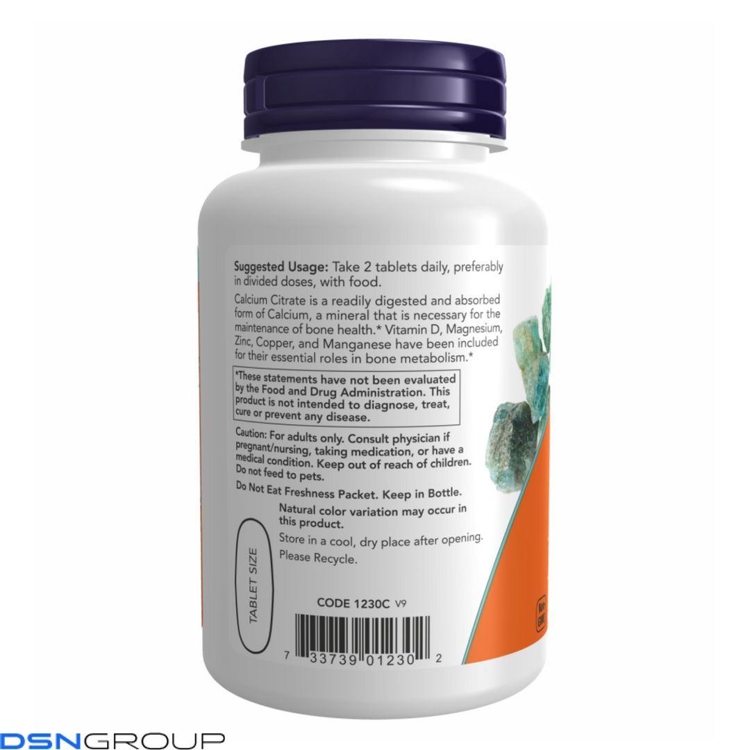 Calcium Citrate W/Min - 250 tabs