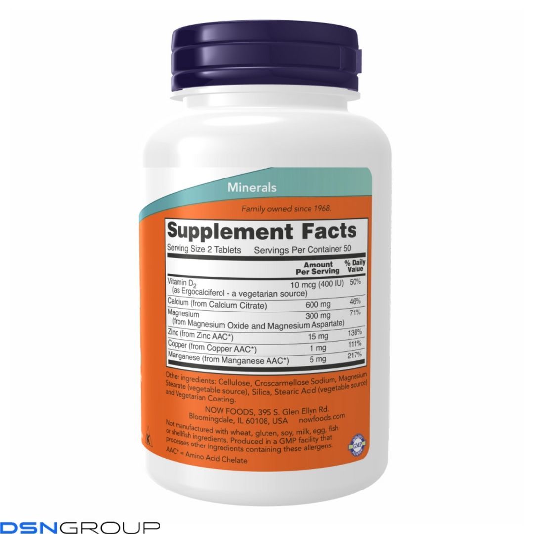 Calcium Citrate W/Min - 250 tabs