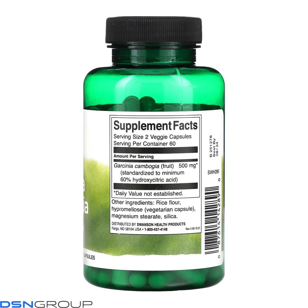 Garcinia Cambogia 250mg - 120 vcaps
