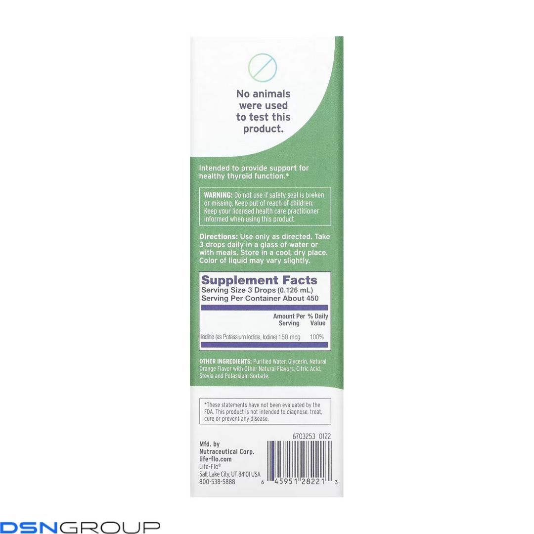 Liquid Iodine Plus - 59 ml Orange