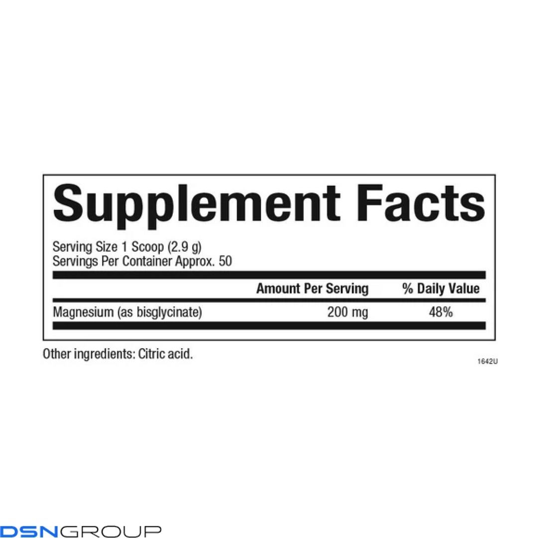 Magnesium Bisglycinate 200mg - 120g Pure