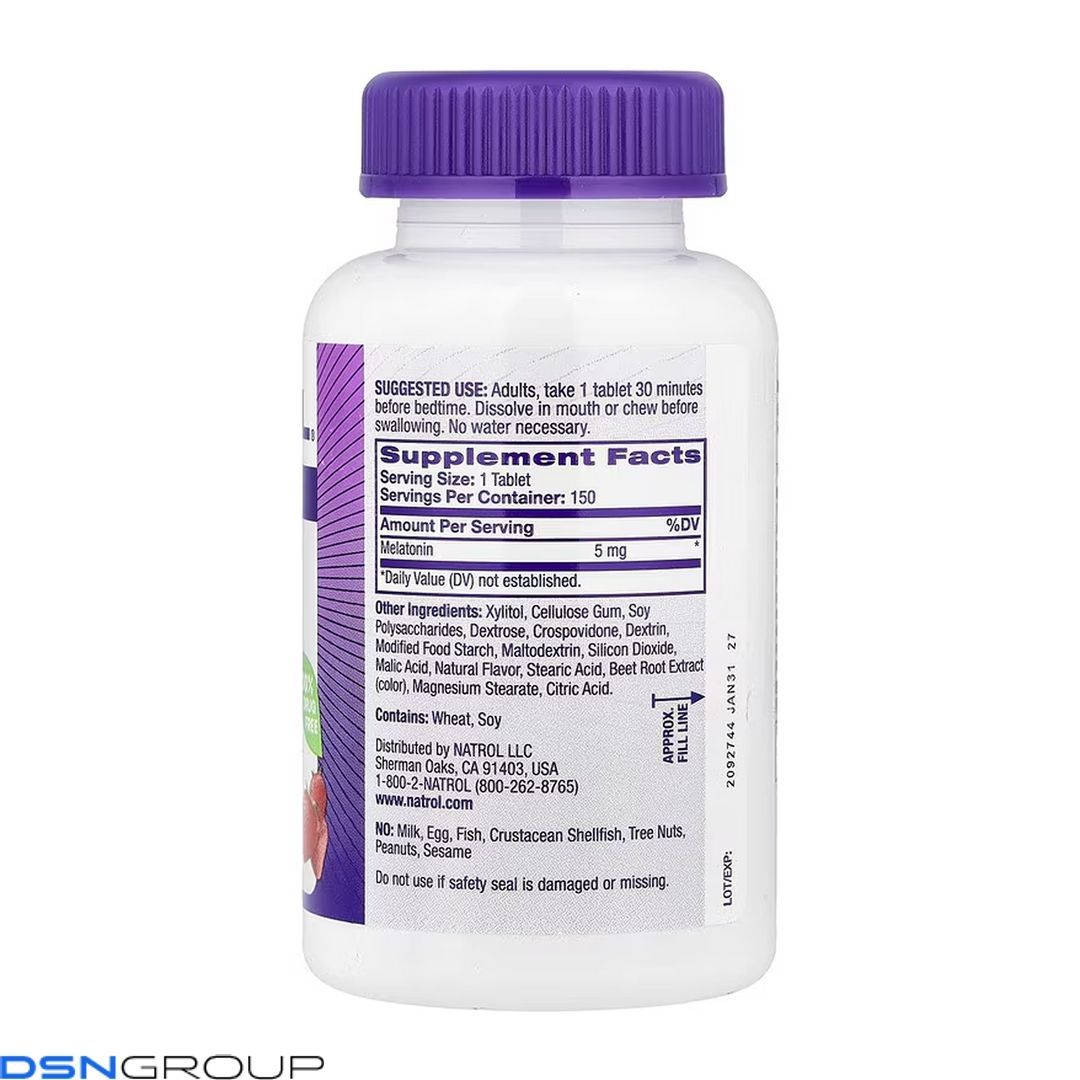 Melatonin 5mg - 150 tabs