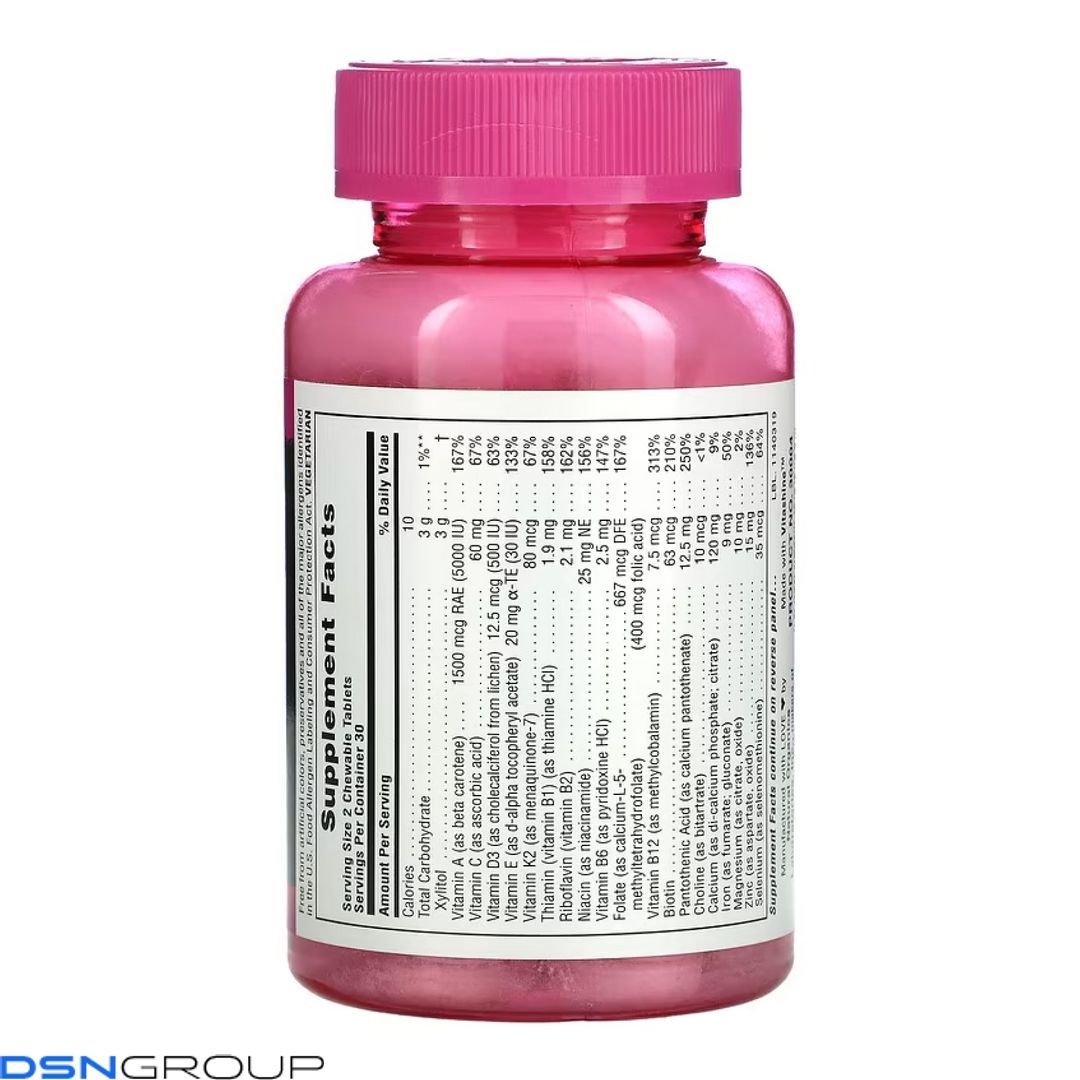 Power Teen Hers Chewable - 60 tabs