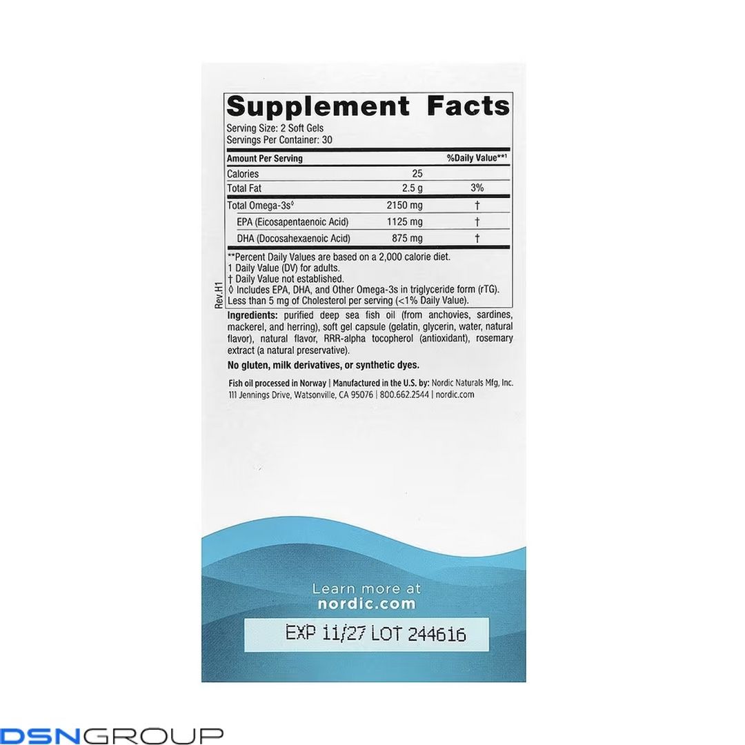 Ultimate Omega 2X - 60 softgels