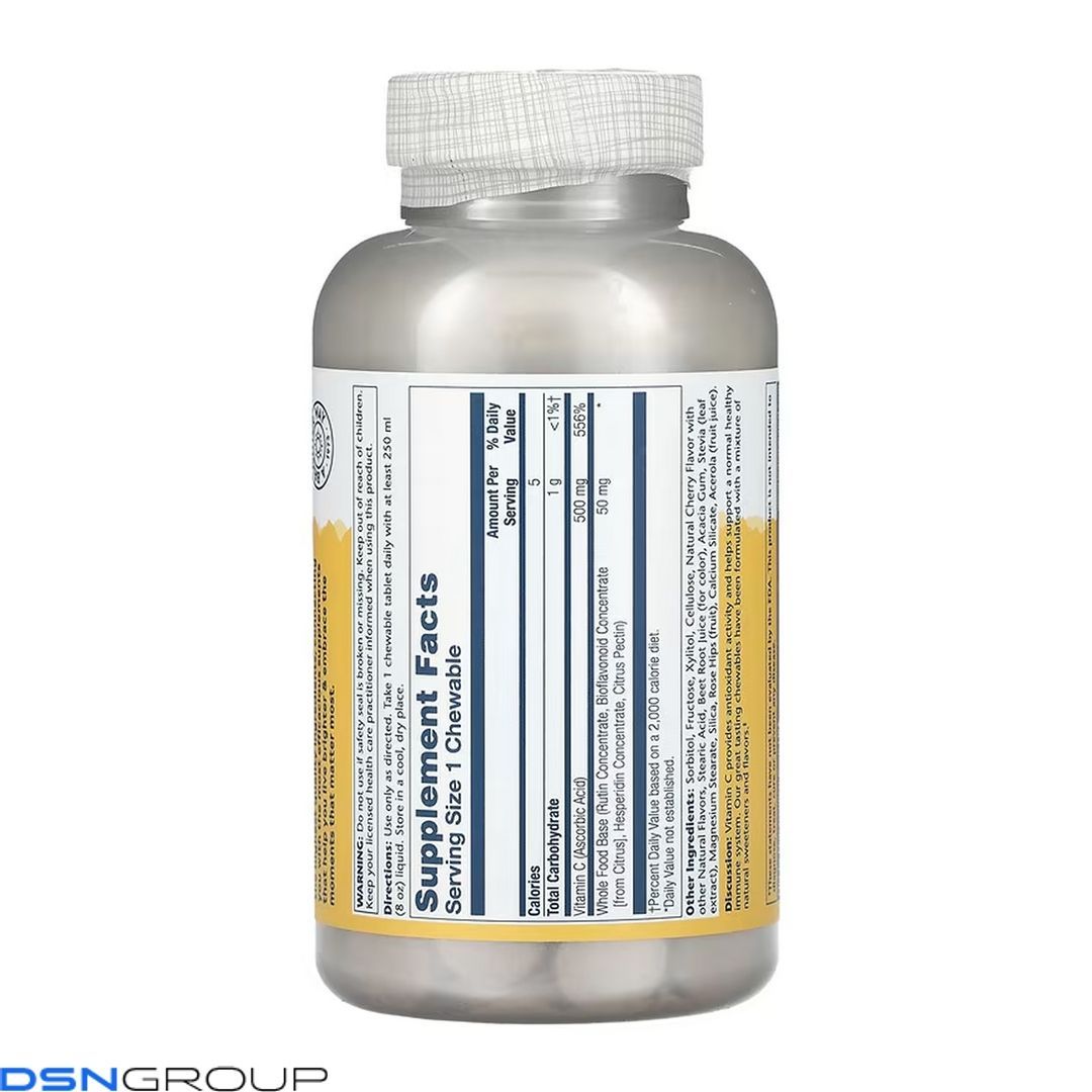 Vitamin C 500mg - 100 chewables