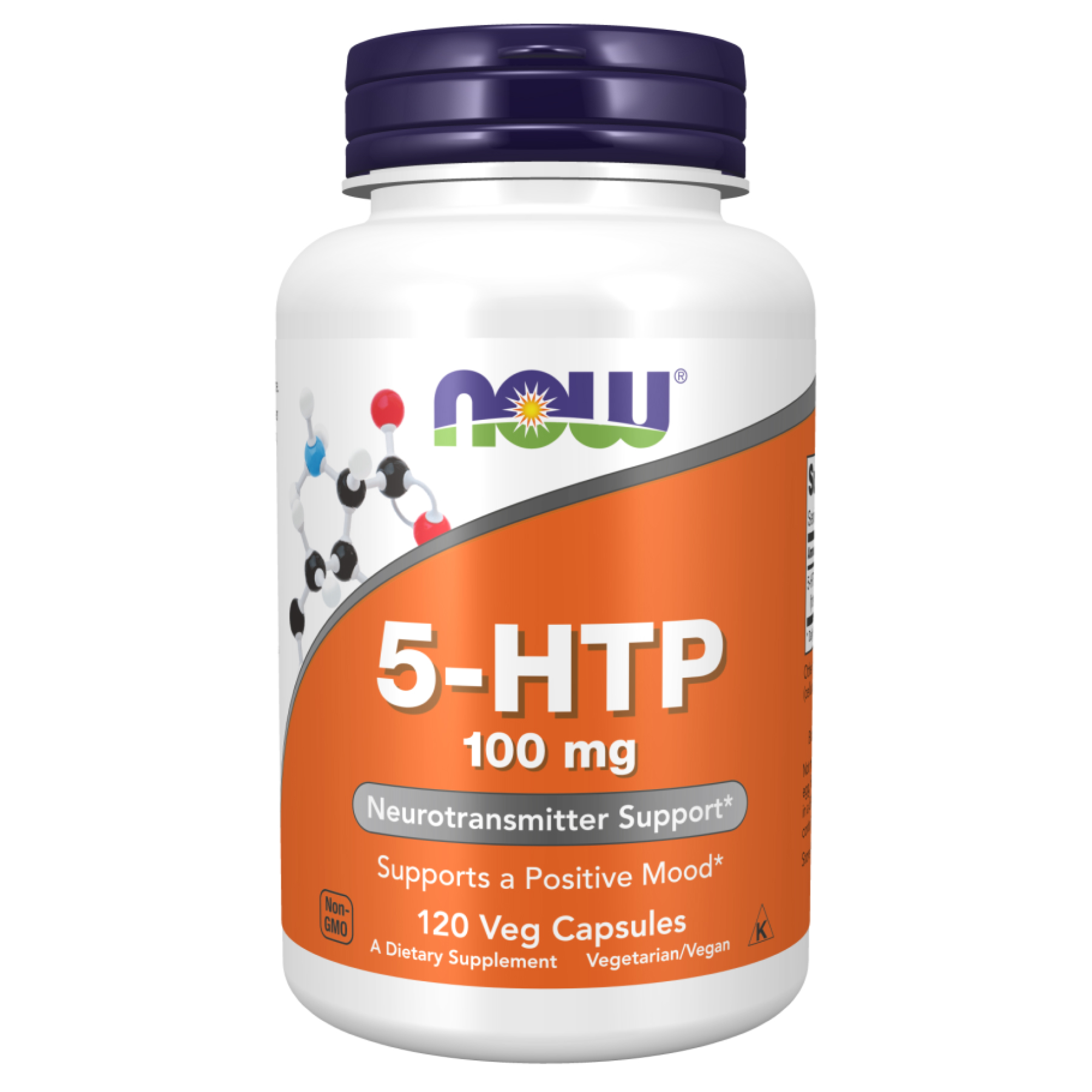 Now Foods 5-HTP 100 мг, 120 капсул
