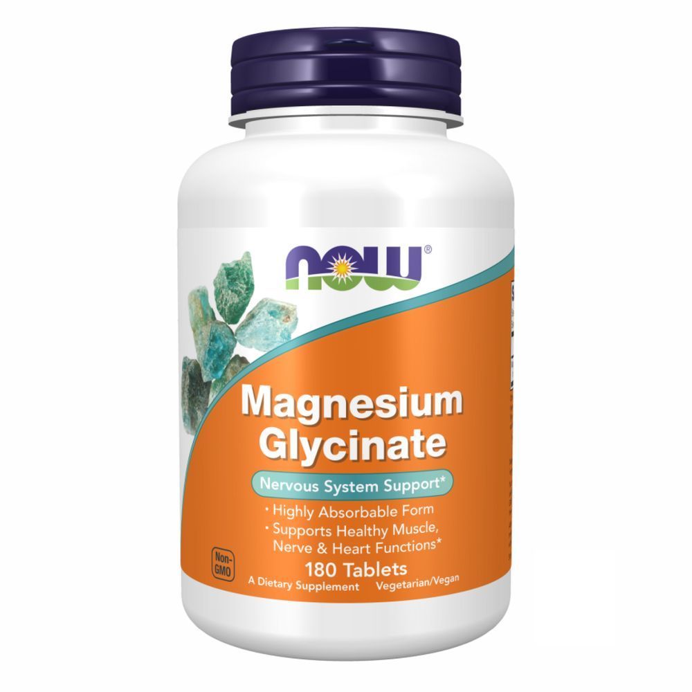 (12.02 Ожидание) Magnesium Glycinate - 180 tabs