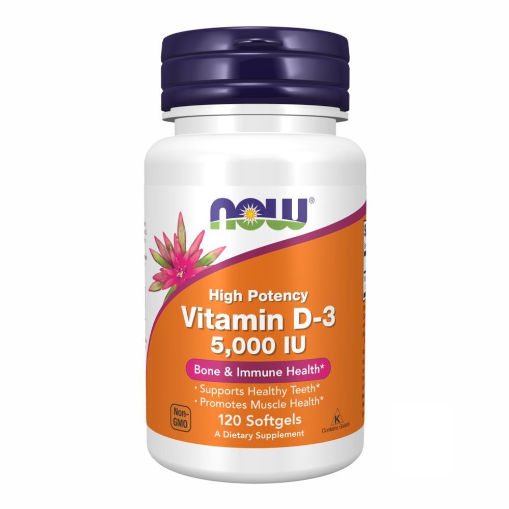 VIT D-3 5000 IU - 120 sgels (Повреждена банка)