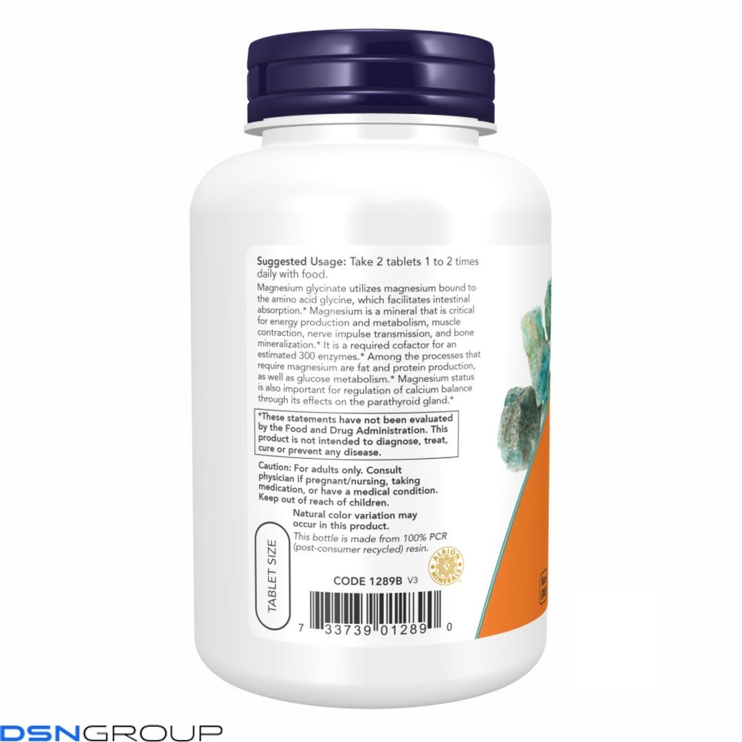 (12.02 Ожидание) Magnesium Glycinate - 180 tabs